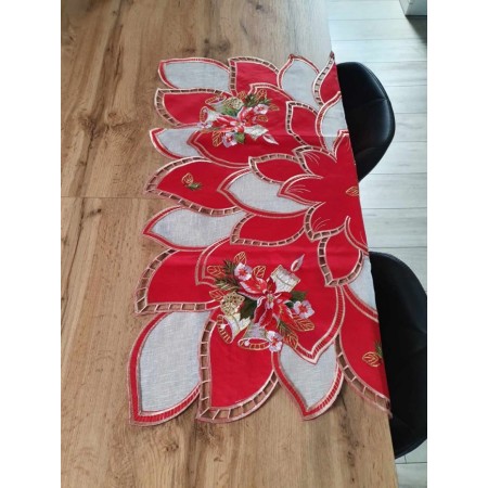 Bieżnik Świąteczny 60x120 cm Kod: YM81005-a