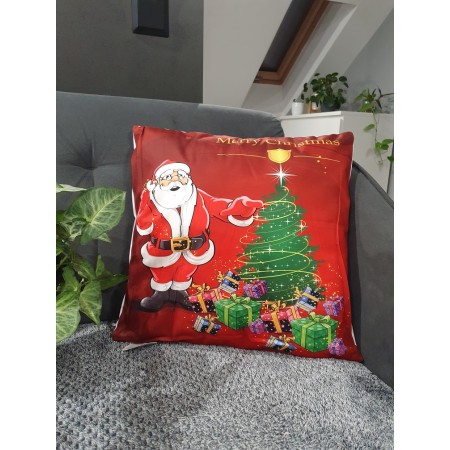 Poszewka świąteczna velvet 45x45 cm Kod: 20B-14