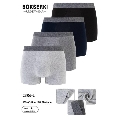 Bokserki Męskie Rozmiar: L Kod: 2306L