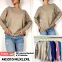 Sweter Damski Rozmiar: M/L XL/2XL  Kod: A08-515