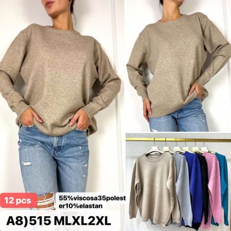 Sweter Damski Rozmiar: M/L XL/2XL Kod: A08-515