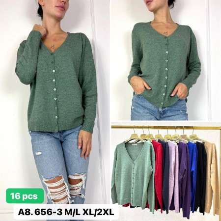 Sweter Damski Rozmiar: M/L XL/2XL  Kod: A08-656-3