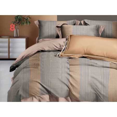 Komplet Pościeli 3D 100% Bawełna/Satyna 3-Częściowy Rozmiar: 200-220 cm Kod: WS-022