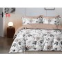 Komplet Pościeli 3D 100% Bawełna/Satyna 3-Częściowy Rozmiar: 200-220 cm Kod: WS-030