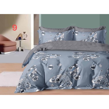 Komplet Pościeli 3D 100% Bawełna/Satyna 3-Częściowy Rozmiar: 200-220 cm Kod: WS-036