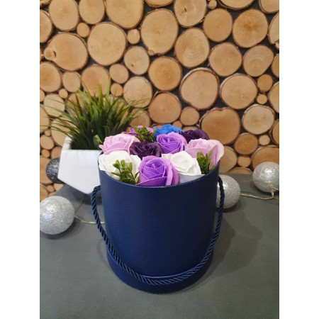 Flower box pachnący mydlany bukiet Kod: 6GD-16