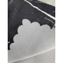 Narzuta 170x210 cm CZARNO-SREBRNY  Kod: SH-3
