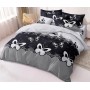 Komplet Pościeli 3D 100% Bawełna/Satyna 4-Częściowy Rozmiar: 200X220 cm Kod CC-1