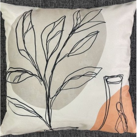 Poszewka welurowa drukowana 40x40 cm Kod: 6B-F10130