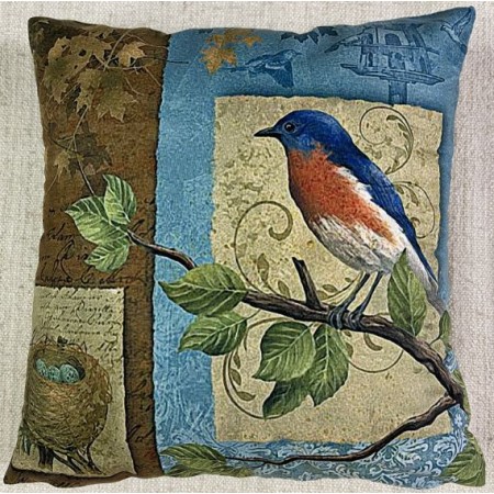 Poszewka welurowa drukowana 40x40 cm B06-F5824