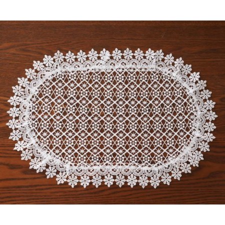 Serwetka z gipury 35X50 cm OVAL Kod: DA-807