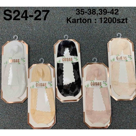 Skarpety damskie Rozmiar: 35-38/ 39-42