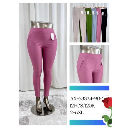 Legginsy Rozmiar 2XL-6XL Kod: AX53334-90