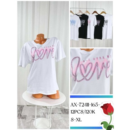 Bluzka Rozmiar S-XL Kod: AX72411-165