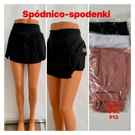 Spódnice-spodenki Rozmiar: S-XL Kod 49411