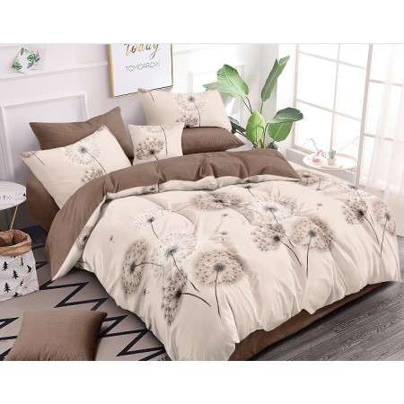 Komplet Pościeli 3D 100% Bawełna/Satyna 4-Częściowy Rozmiar: 200X220 cm Kod: ABB-3