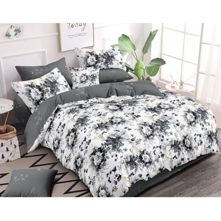 Komplet Pościeli 3D 100% Bawełna/Satyna 4-Częściowy Rozmiar: 160X200 cm Kod: ABB-25