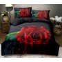 Komplet Pościeli 3D 100% Bawełna/Satyna 4-Częściowy Rozmiar: 160X200 cm Kod: ABB-39
