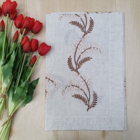 Bieżnik haftowany 85X85 cm Kod: YM81430