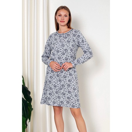 Bawełniana Damska Koszula Nocna Christina Kod: 3031 Roz. M-2XL