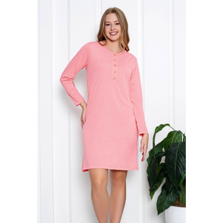 Bawełniana Damska Koszula Nocna Christina Kod: 3028-2 Roz. M-2XL