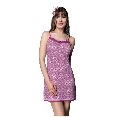 Damska Koszula Nocna z Wiskozy Cocoon Secret Kod: 3060 AG Rozm. S-XL