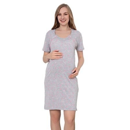 Bawełniana Koszula dla Kobiet Karmiących Christina Kod: 9272 Rozm: M-2XL
