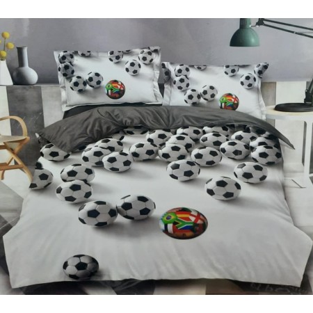 Komplet Pościeli 5D 3-Częściowy Rozmiar: 200x220 cm STAN FAKTYCZNY Kod LNN-5