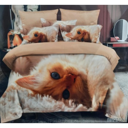Komplet Pościeli 5D 4-Częściowy Rozmiar: 200x220 cm STAN FAKTYCZNY  Kod LNN-88