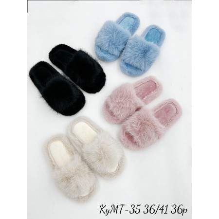 Kapcie damskie 37-41 MT-35 MIX 4 KOLOR