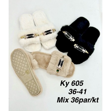 Klapki Rozmiar: 37-41 Kod KY611 MIX 4 KOLOR