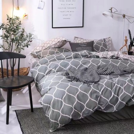 Komplet Pościeli Dwustronna 3-Częściowy Rozmiar: 200X220 cm Kod: PAR-2A