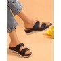 Klapki Rozmiar: 36-41 Kod AI40  KOLOR BLACK