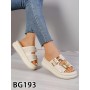 Klapki Rozmiar: 36-41 Kod BG193 KOLOR BEIGE