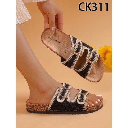 Klapki Rozmiar: 36-41 Kod CK311 KOLOR BLACK