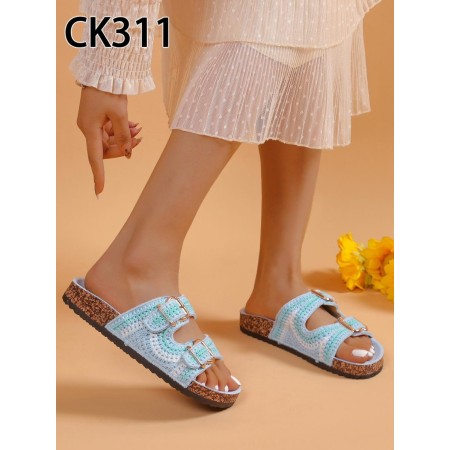 Klapki Rozmiar: 36-41 Kod CK311 KOLOR BLUE