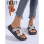 Klapki Rozmiar: 36-41 Kod CK325 KOLOR BLACK