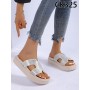 Klapki Rozmiar: 36-41 Kod CK325 KOLOR BEIGE