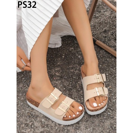 Klapki Rozmiar: 36-41 Kod PS32 KOLOR BEIGE