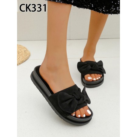 Klapki Rozmiar: 36-41 Kod CK331 KOLOR BLACK