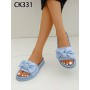 Klapki Rozmiar: 36-41 Kod CK331 KOLOR BLUE