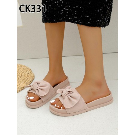 Klapki Rozmiar: 36-41 Kod CK331 KOLOR KHAKI