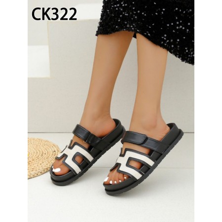 Klapki Rozmiar: 36-41 Kod CK322 KOLOR BLACK