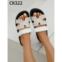 Klapki Rozmiar: 36-41 Kod CK322 KOLOR WHITE
