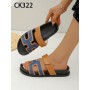 Klapki Rozmiar: 36-41 Kod CK322 KOLOR JEANS