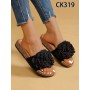 Klapki Rozmiar: 36-41 Kod CK319 KOLOR BLACK