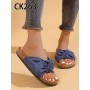 Klapki Rozmiar: 36-41 Kod CK263 KOLOR D.BLUE