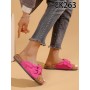 Klapki Rozmiar: 36-41 Kod CK263 KOLOR FUCHSIA