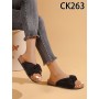 Klapki Rozmiar: 36-41 Kod CK263 KOLOR BLACK
