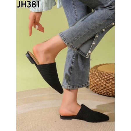 Klapki Rozmiar: 36-41 Kod JH381 KOLOR BLACK